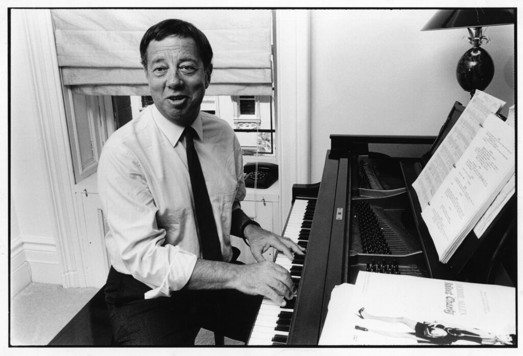 Cy at the piano