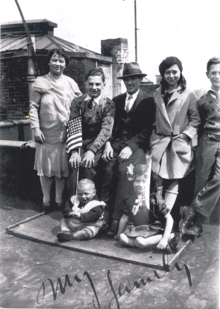 Baby Cy with his family